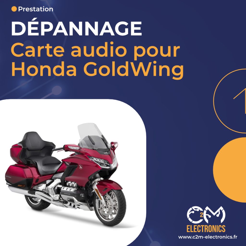 Dépannage carte audio pour Honda GoldWing GL1800